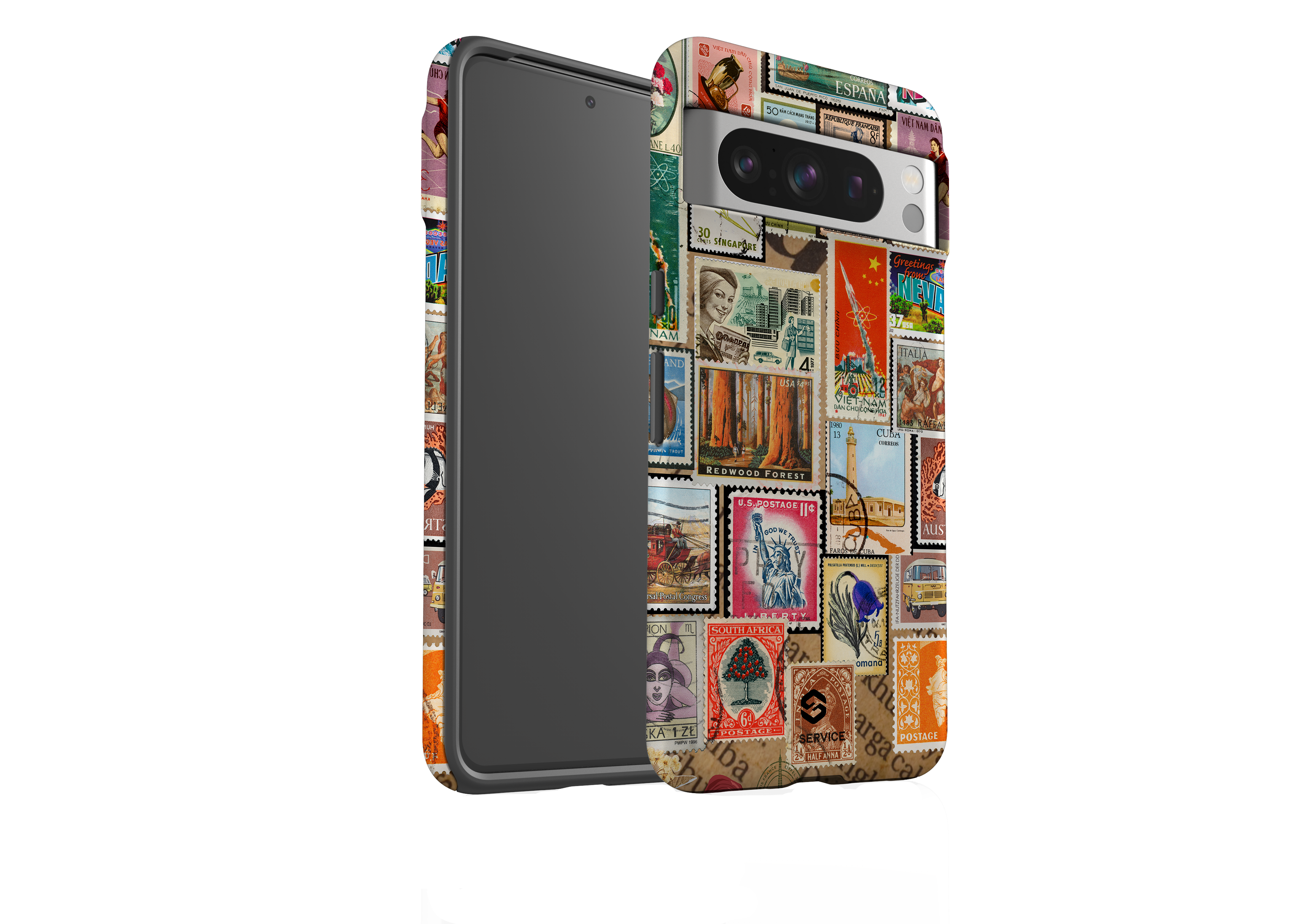 Retro Postmark Case - Google Pixel Series