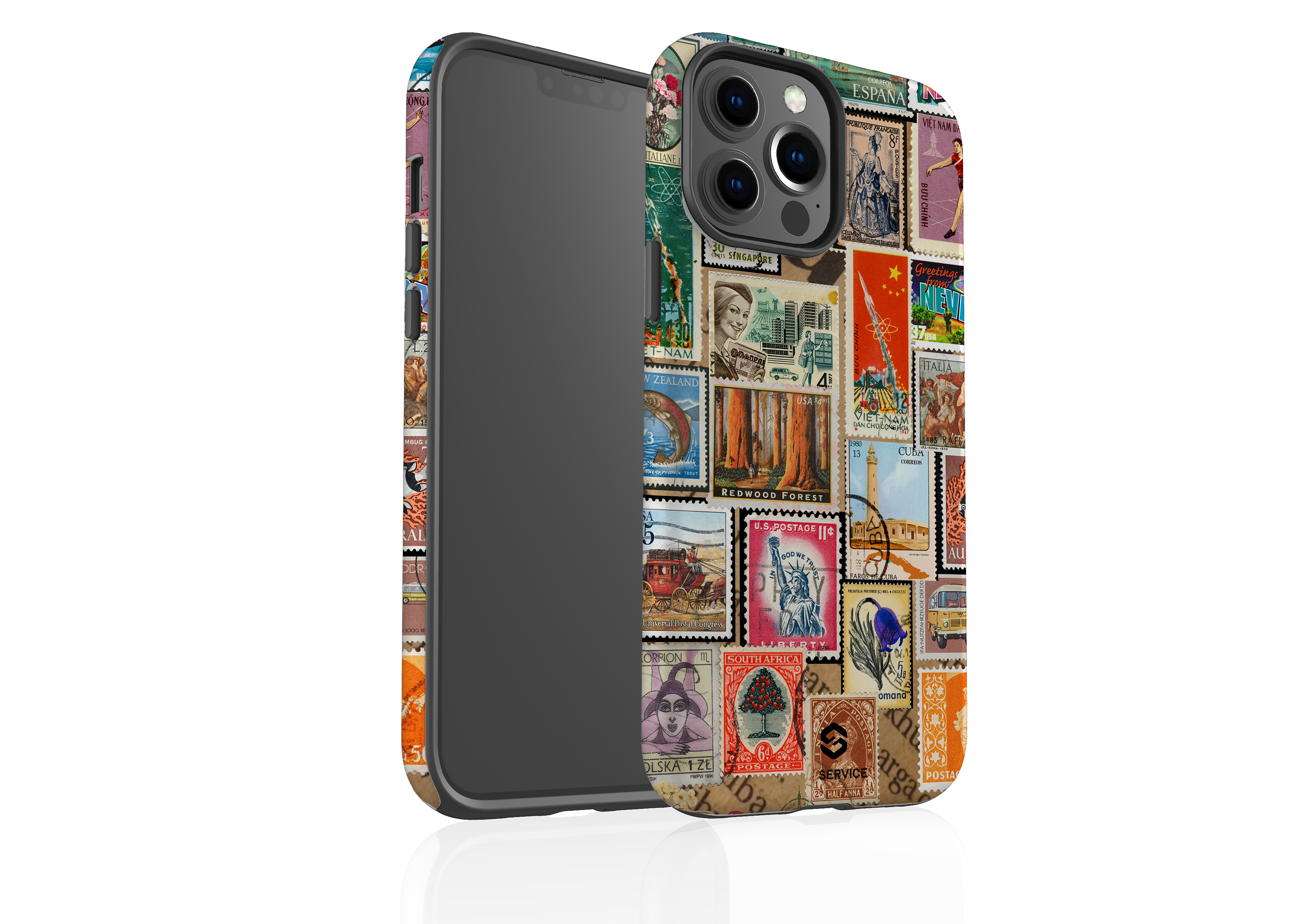 Retro Postmark Case - iPhone 13 Series