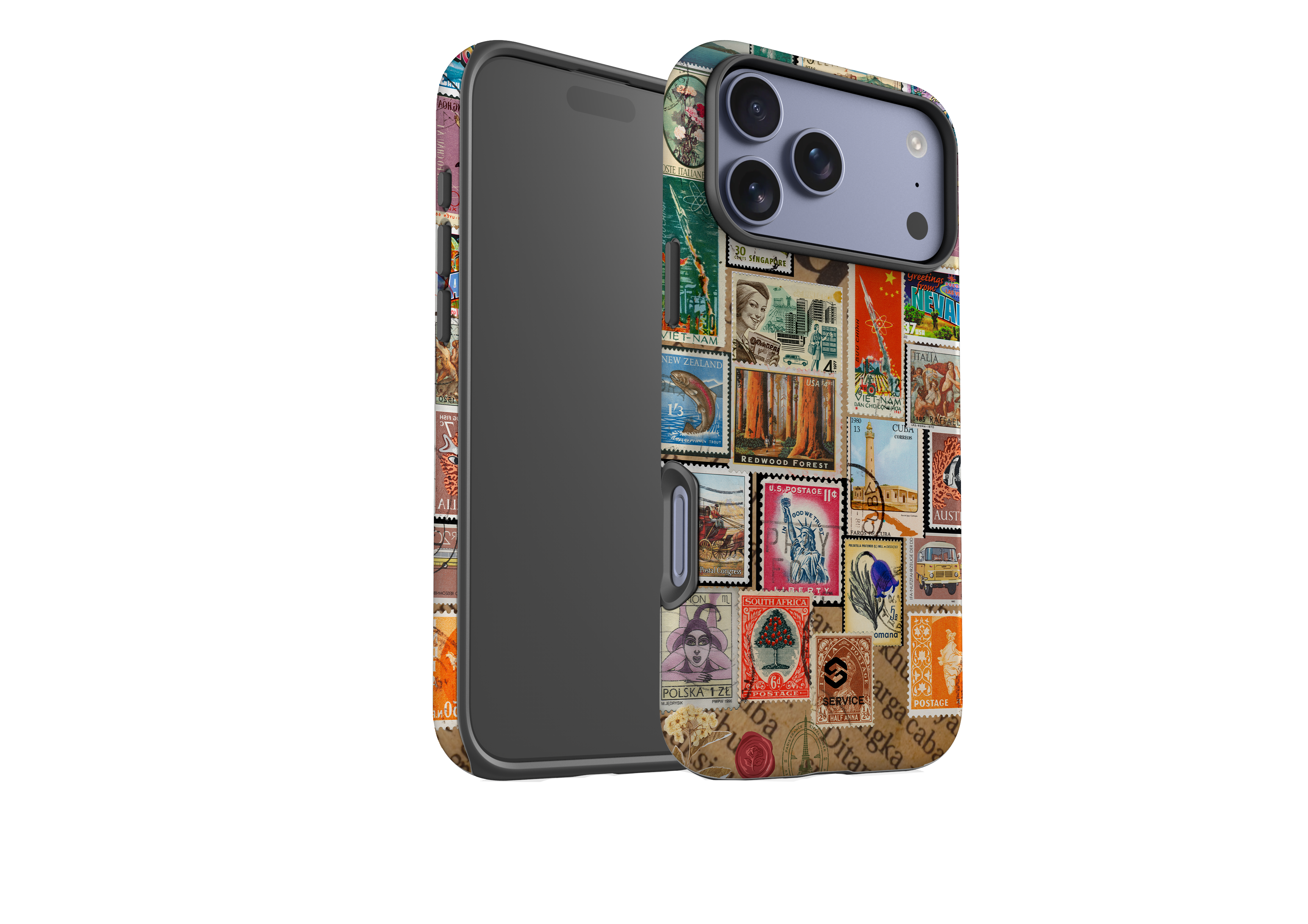 Retro Postmark Case - iPhone 17 Series