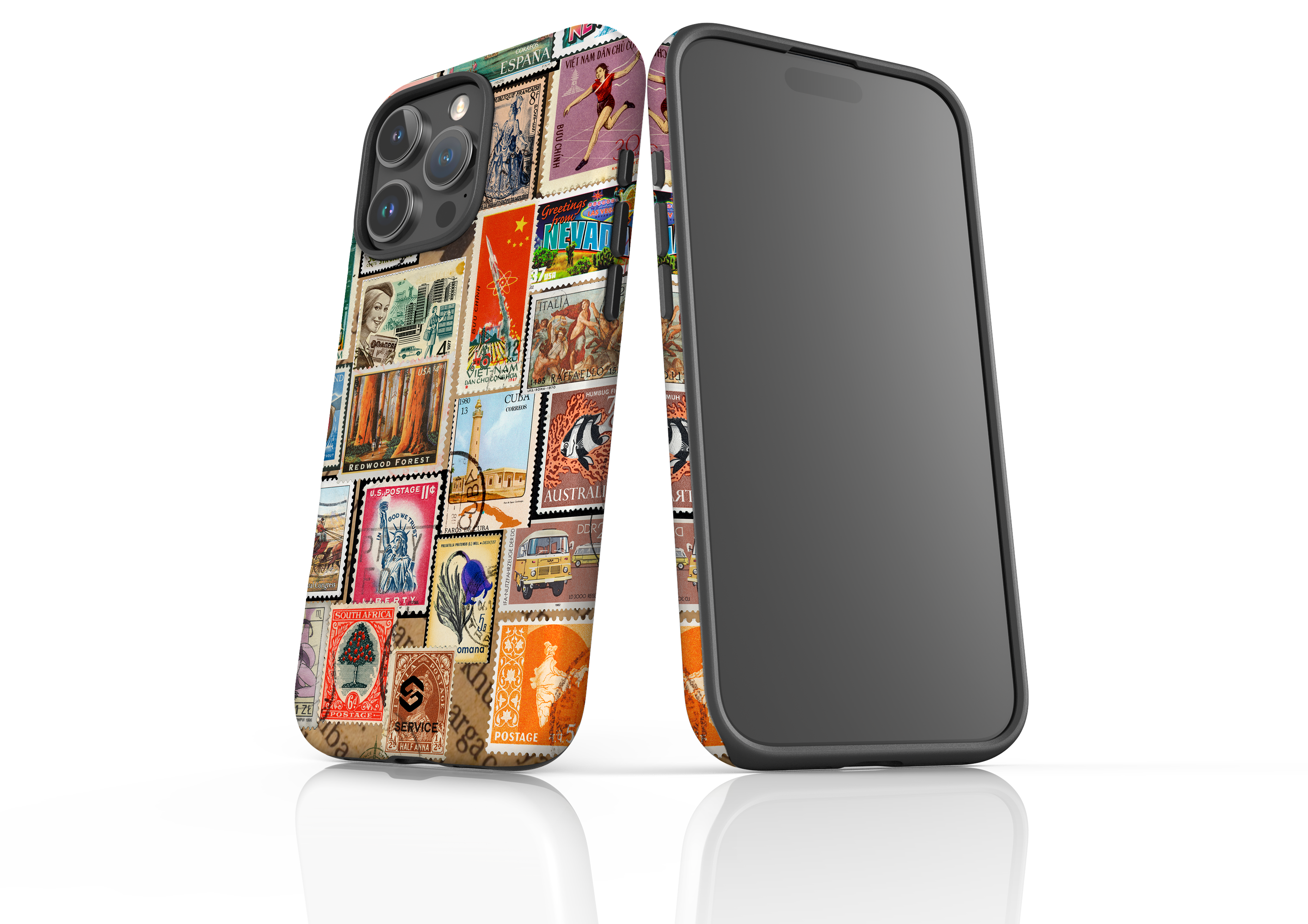 Retro Postmark Case - iPhone 16 Series