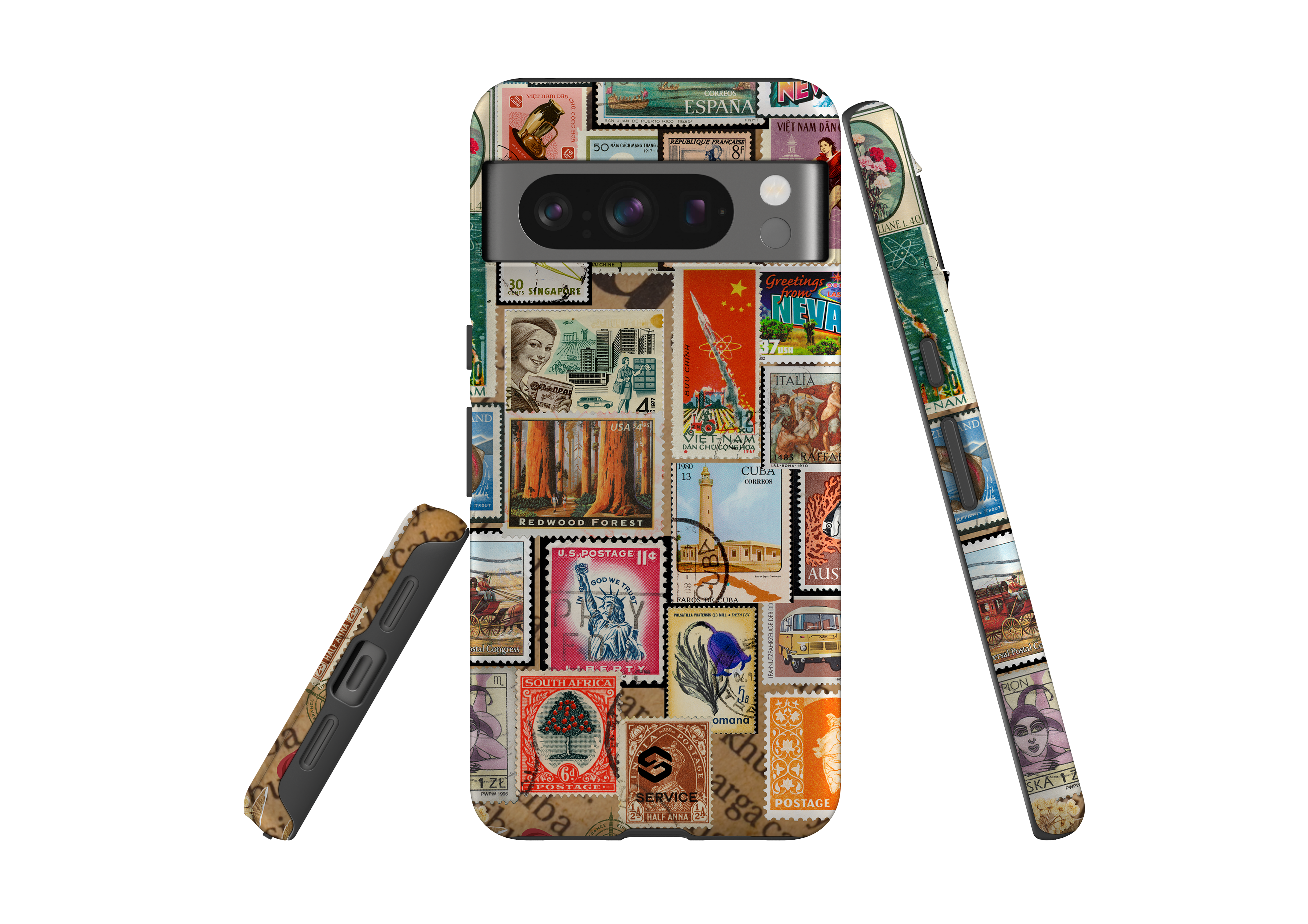 Retro Postmark Case - Google Pixel Series