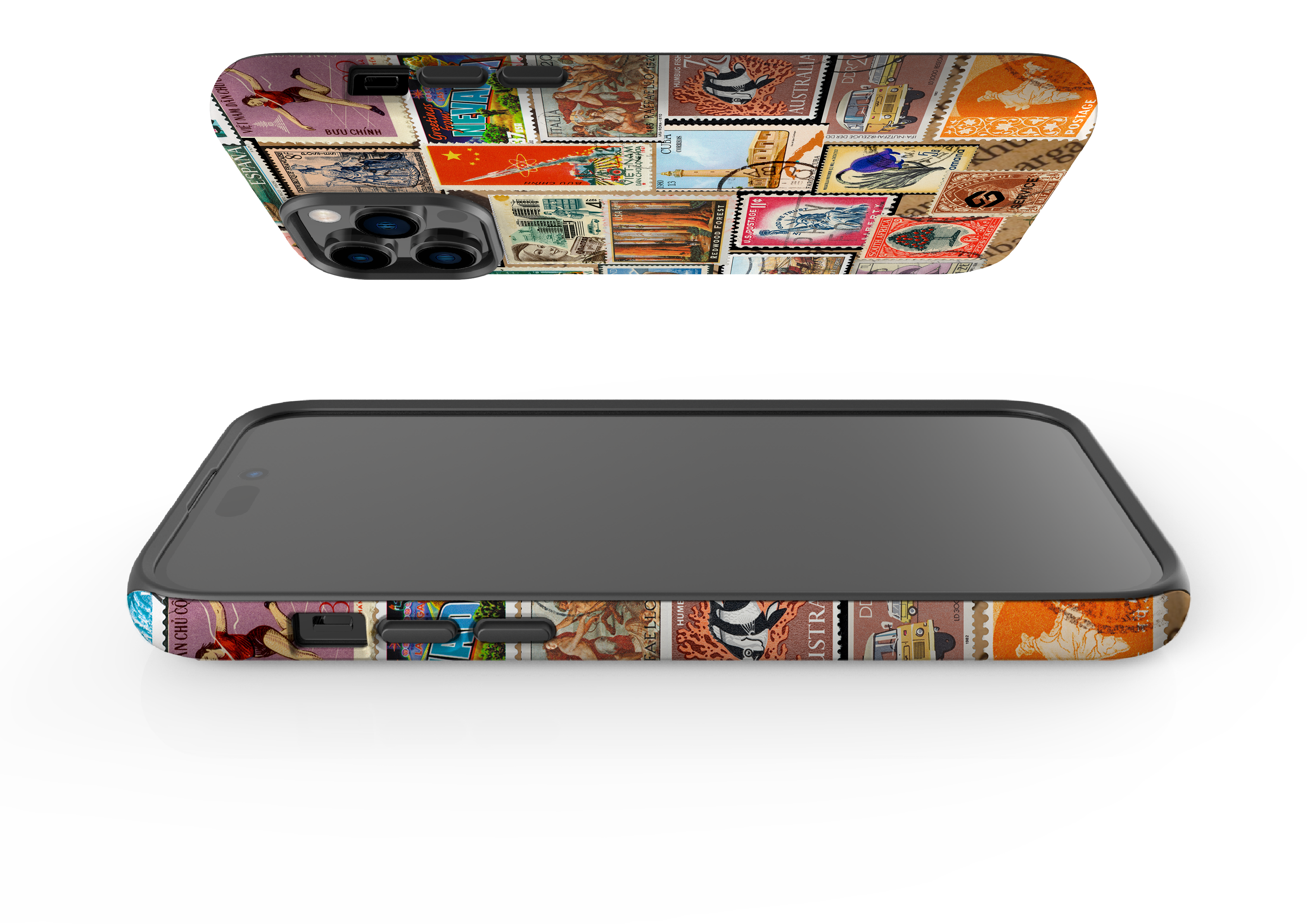 Retro Postmark Case - iPhone 14 Series