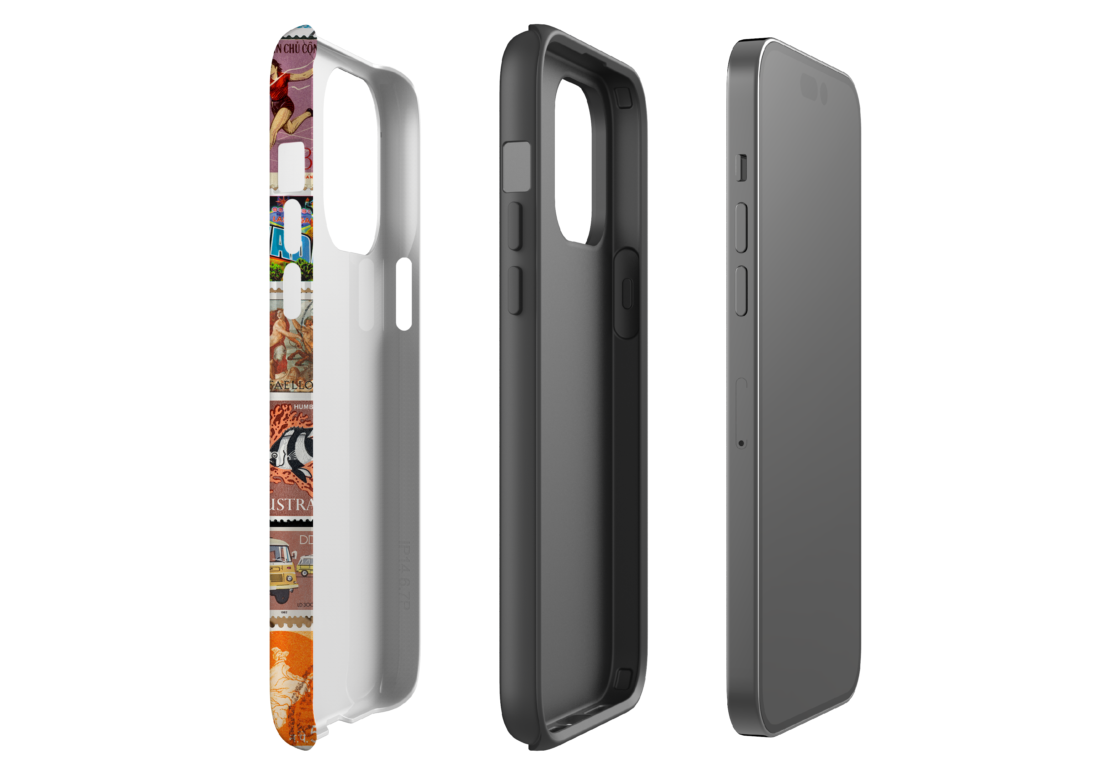 Retro Postmark Case - iPhone 14 Series