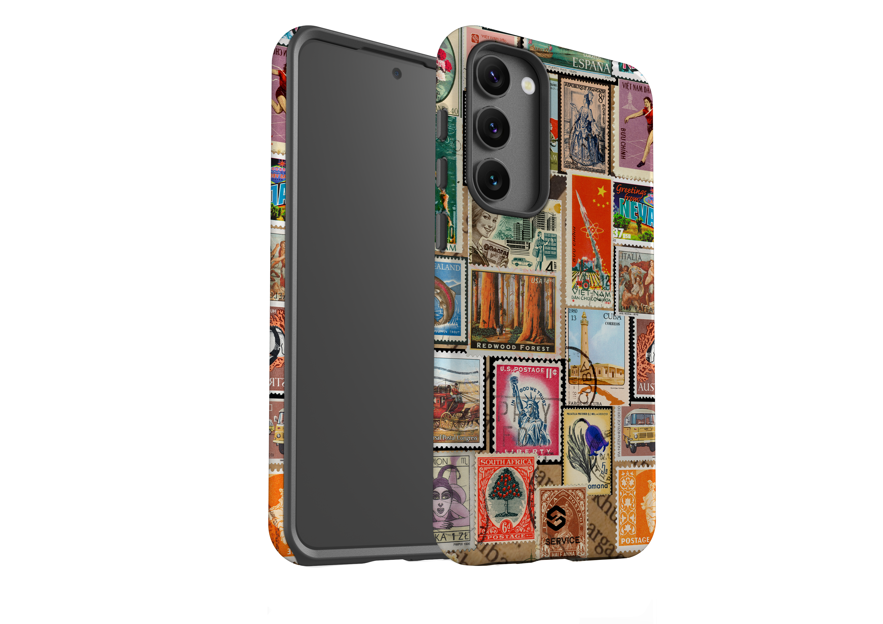 Retro Postmark Case - Samsung Galaxy S23 Series