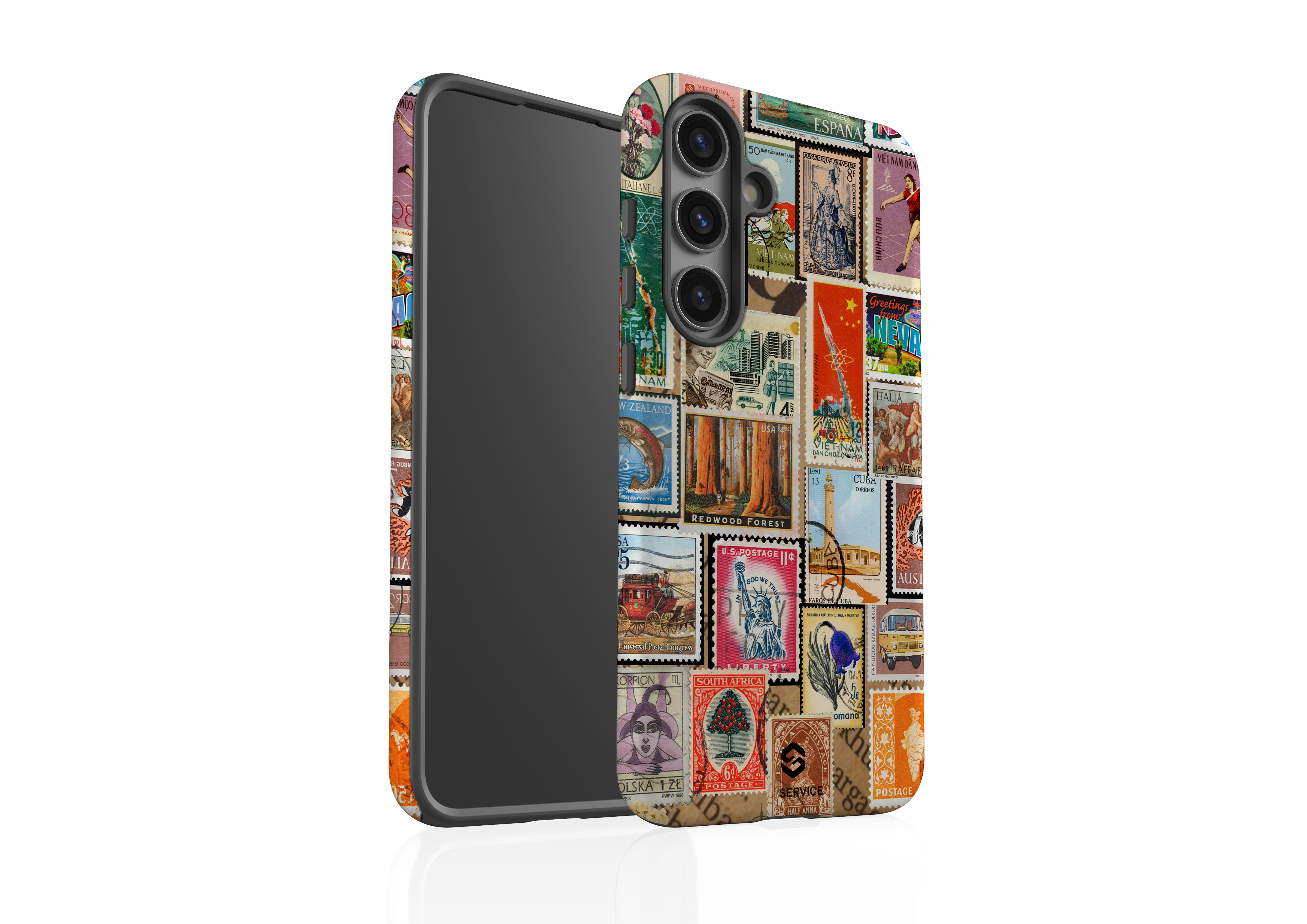 Retro Postmark Case - Samsung Galaxy S24 Series