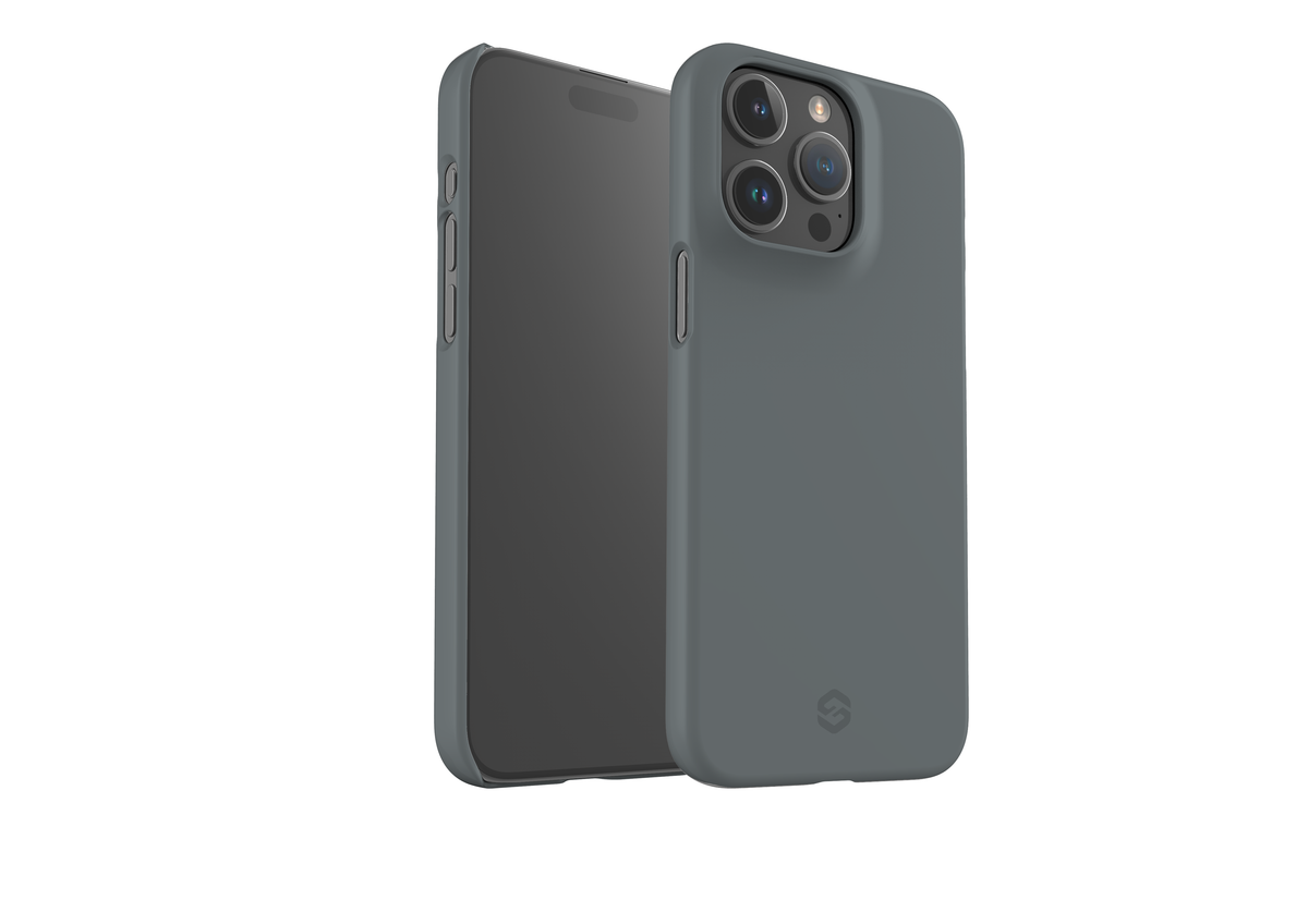 Stormy Grey Snap Case in Gloss - iPhone 15 Series