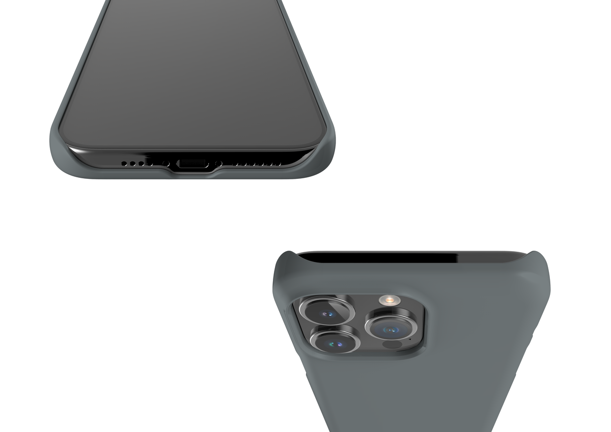 Stormy Grey Snap Case in Gloss - iPhone 15 Series
