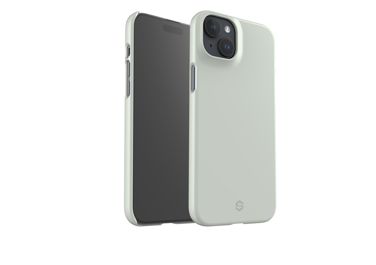 Frosty White Snap Case in Gloss - iPhone 15 Series