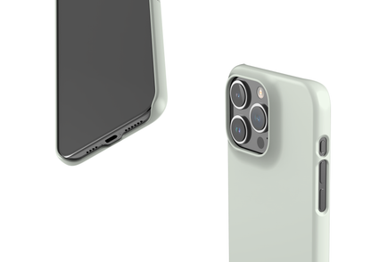 Frosty White Snap Case in Gloss - iPhone 15 Series