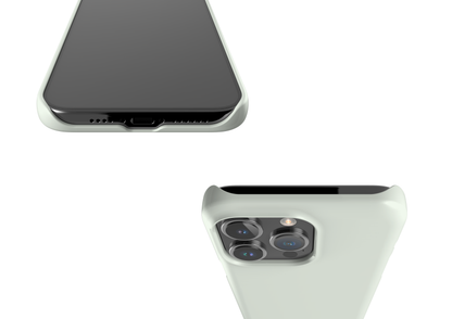 Frosty White Snap Case in Gloss - iPhone 15 Series