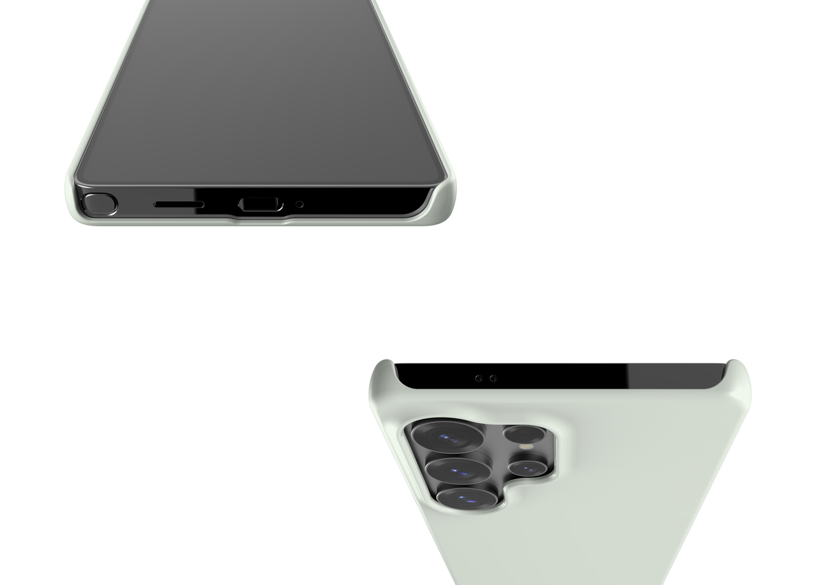 Frosty White Snap Case in Gloss - Samsung Galaxy S25 Series