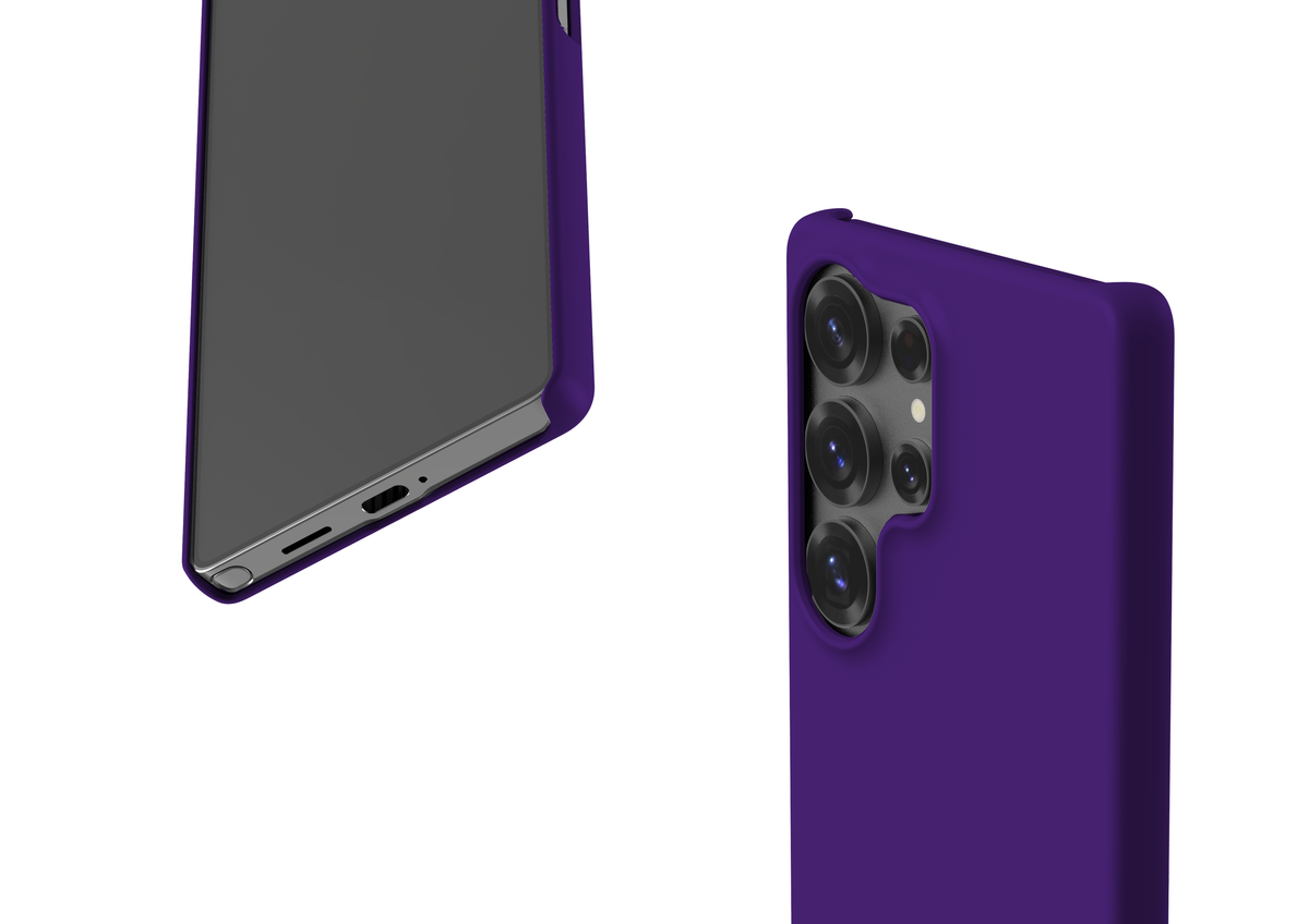 Vivid Violet Snap Case in Gloss - Samsung Galaxy S25 Series
