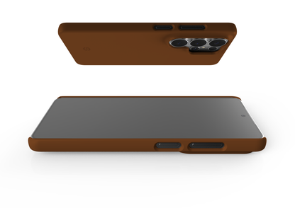 Basic Brown Snap Case in Gloss - Samsung Galaxy S26 Series