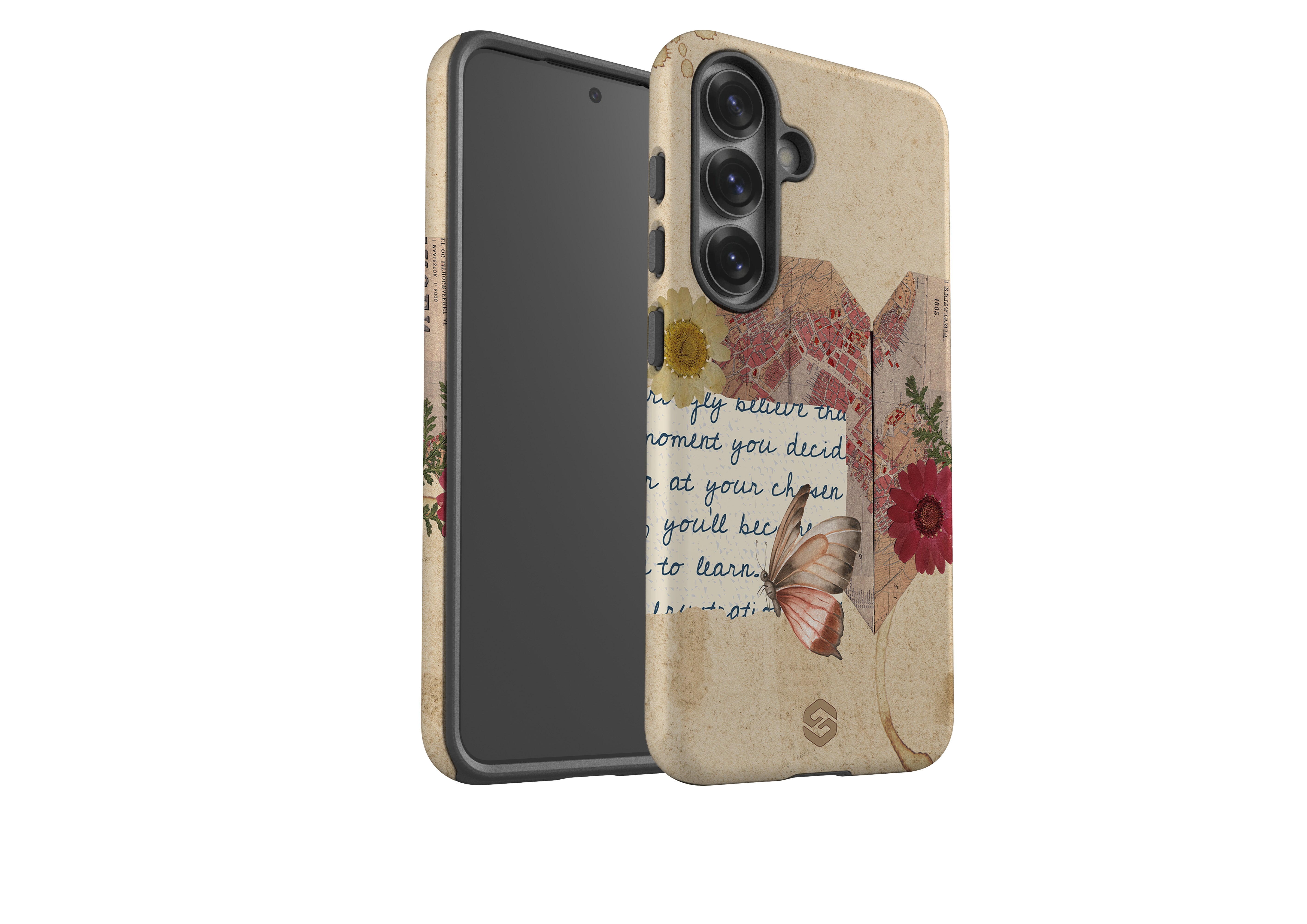 Vintage Journal Case - Samsung Galaxy S25 Series