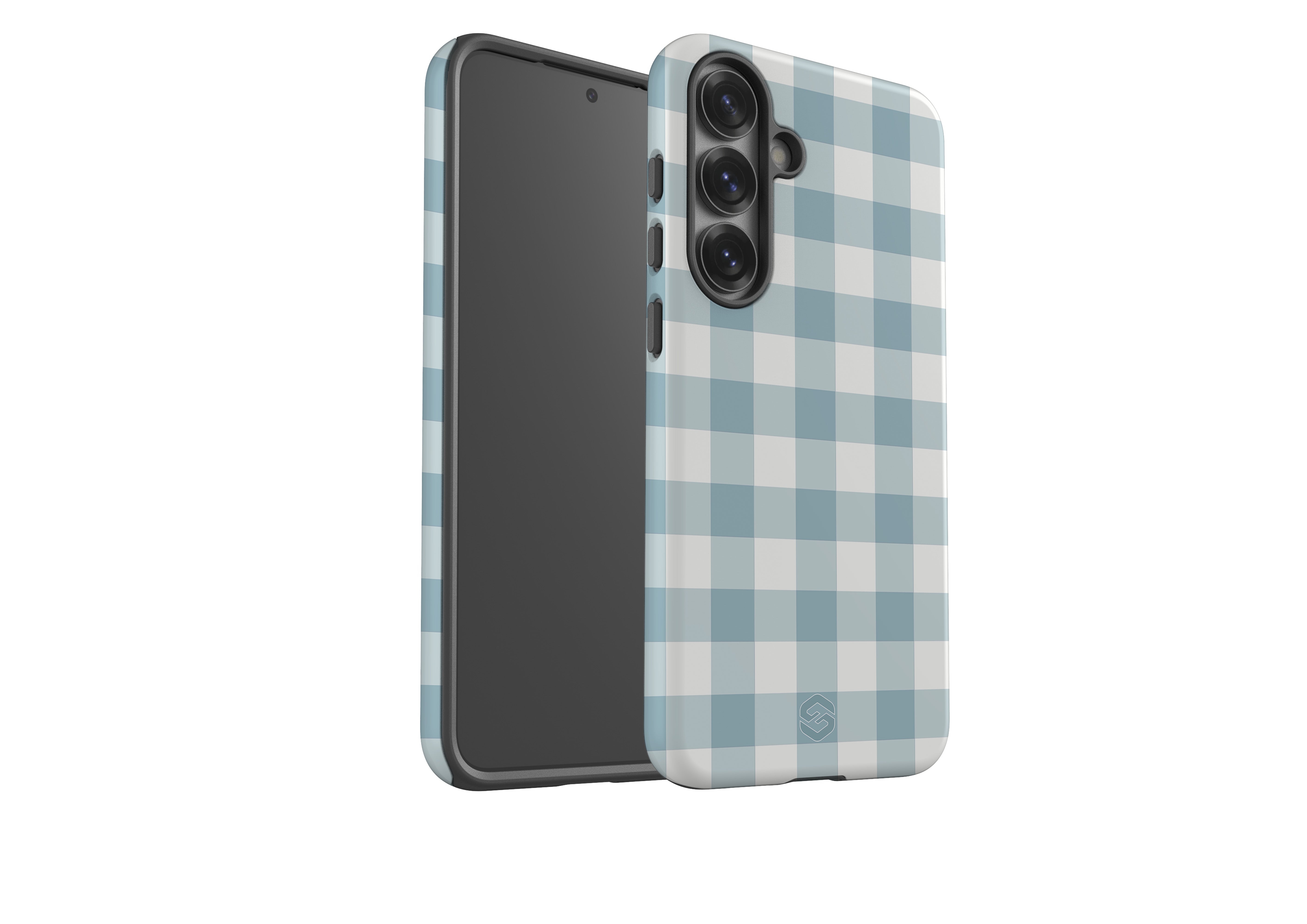 Teal Check Case - Samsung Galaxy S25 Series