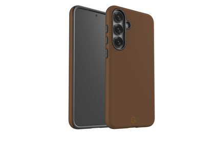 Basic Brown Case - Samsung Galaxy S25 Series
