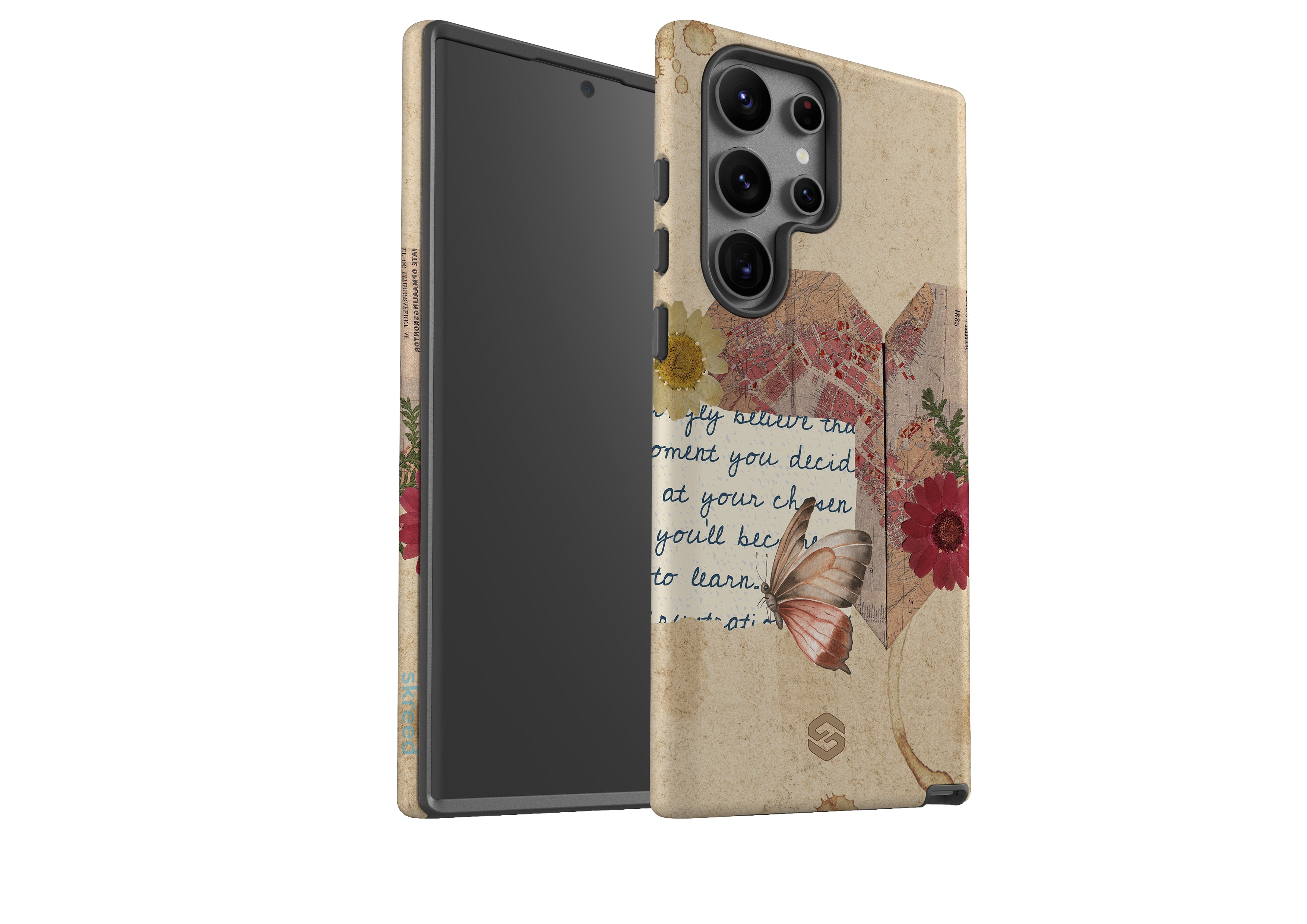 Vintage Journal Case -Samsung Galaxy S23 Series