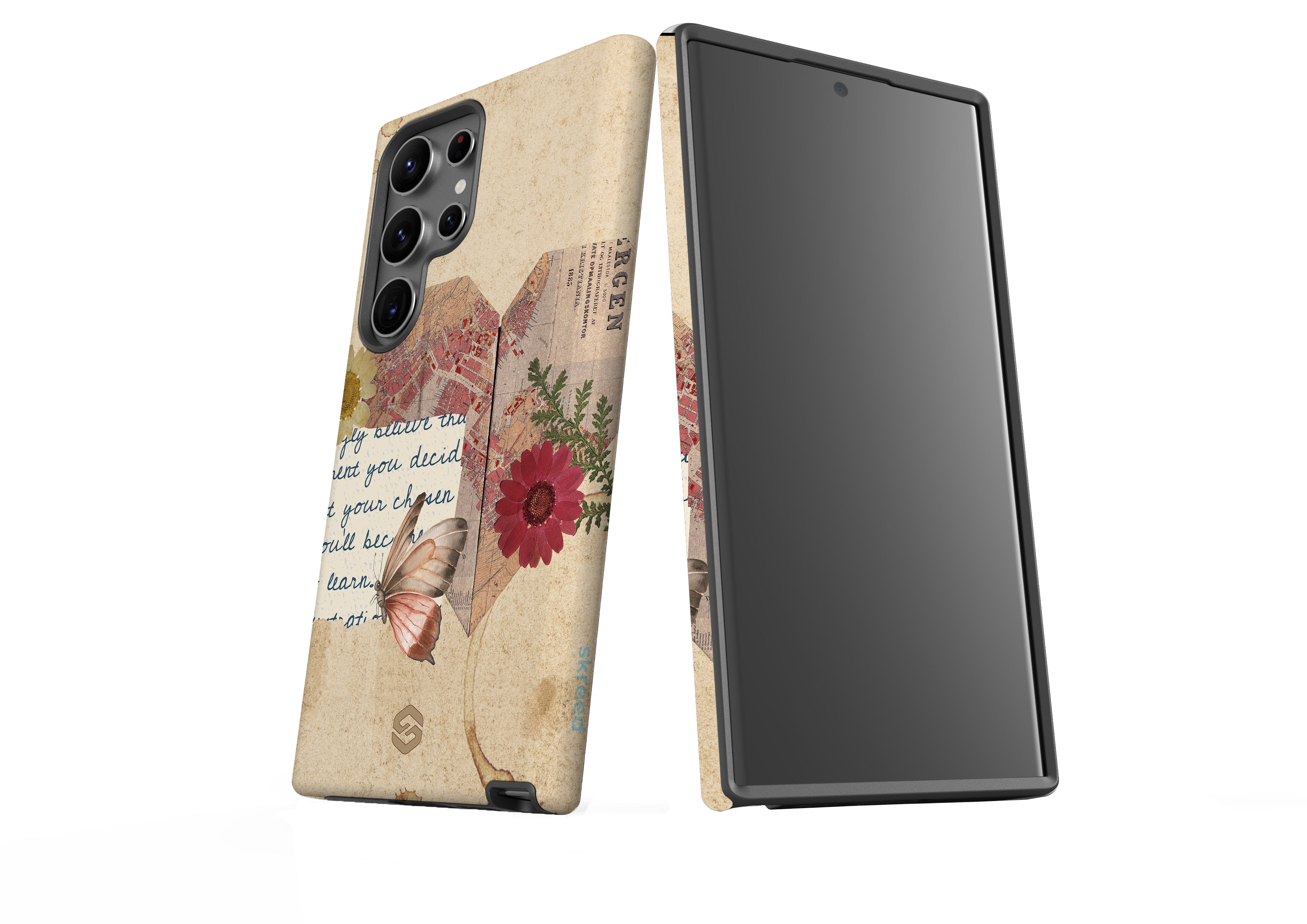 Vintage Journal Case -Samsung Galaxy S23 Series