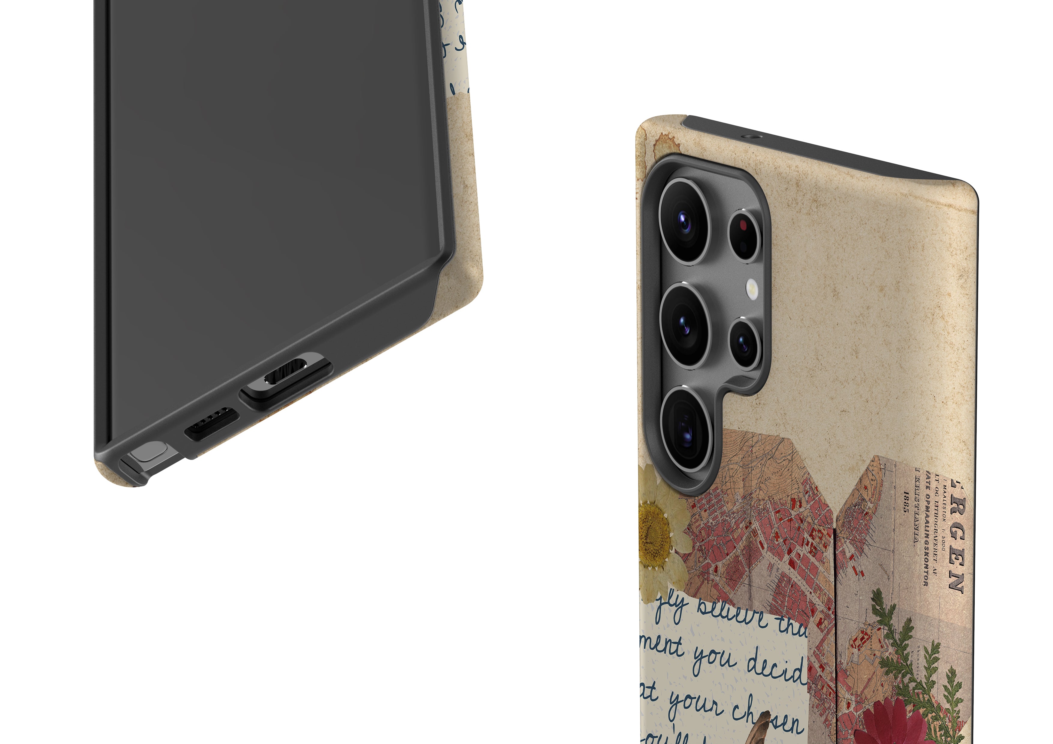 Vintage Journal Case -Samsung Galaxy S23 Series