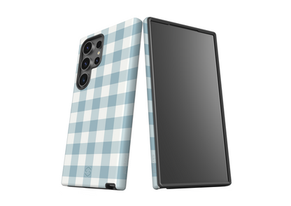 Teal Check Case - Samsung Galaxy S24 Series