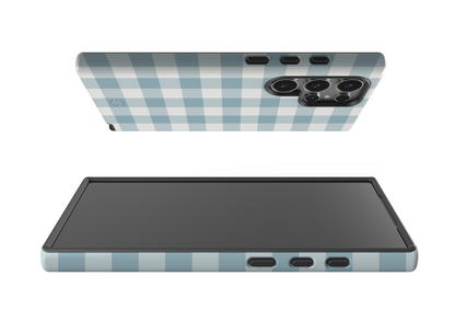 Teal Check Case - Samsung Galaxy S24 Series