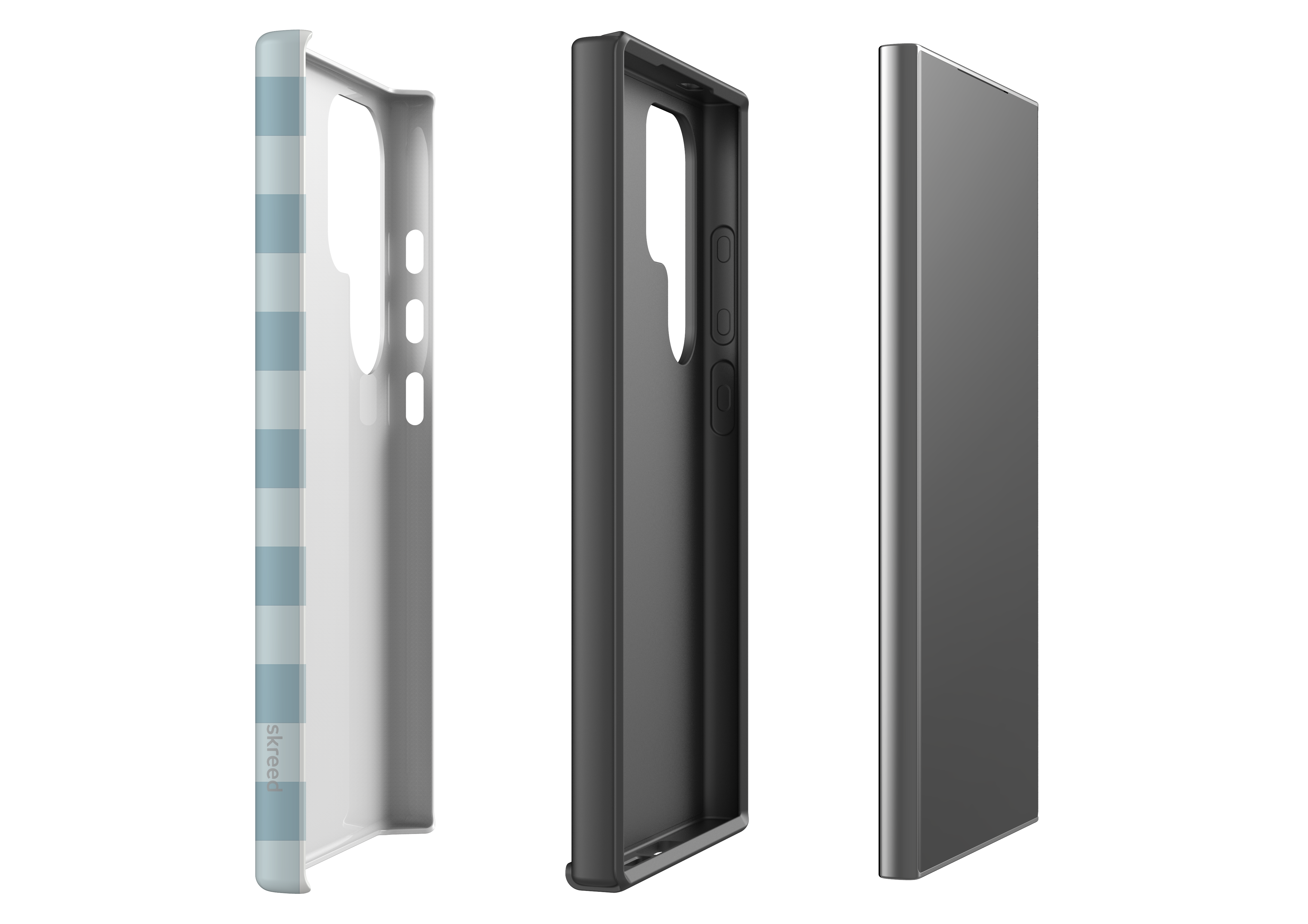 Teal Check Case - Samsung Galaxy S24 Series