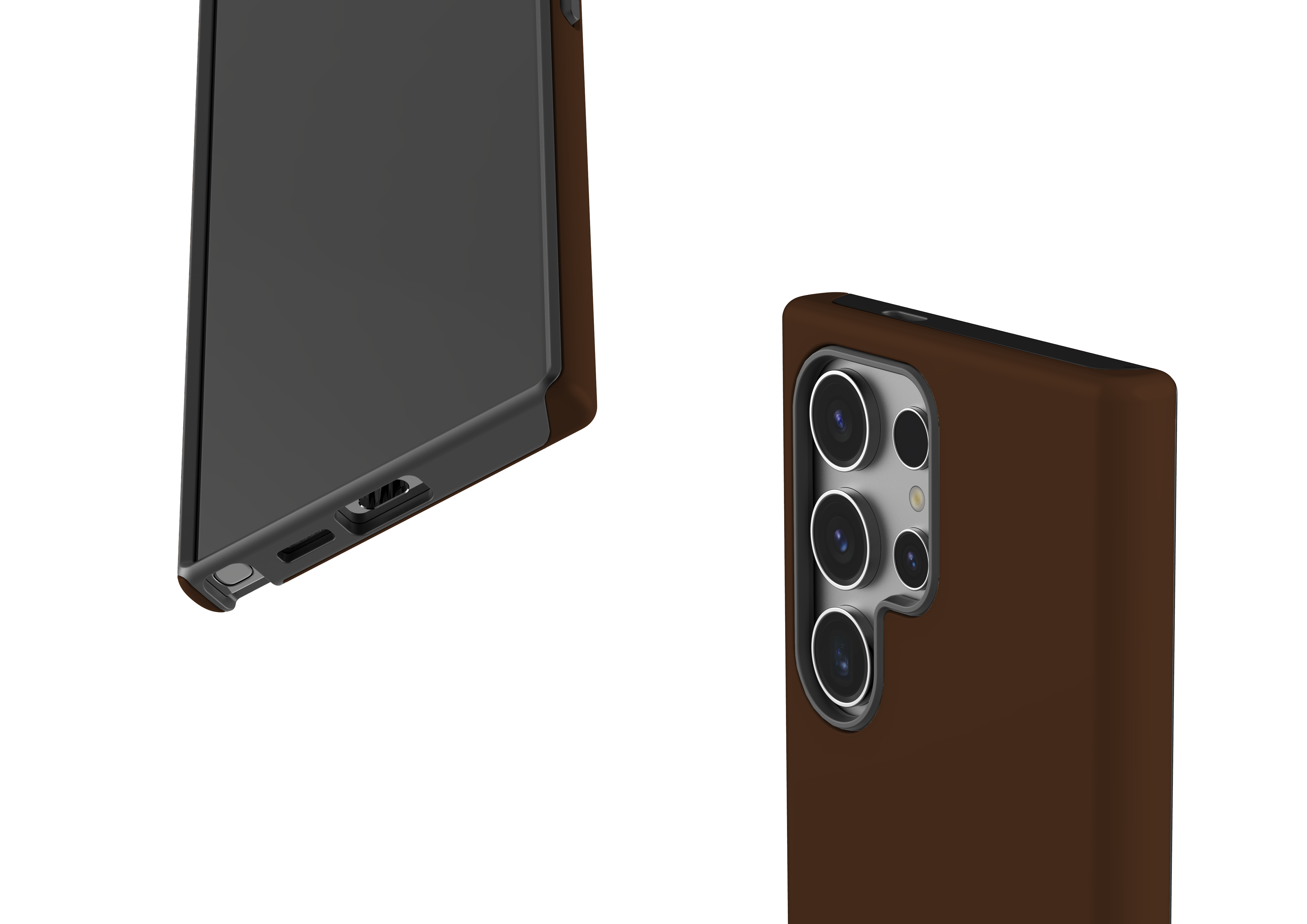 Basic Brown Case - Samsung Galaxy S24 Series