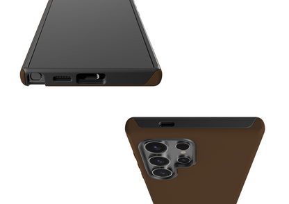 Basic Brown Case - Samsung Galaxy S24 Series