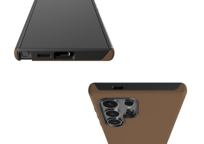 Basic Brown Case - Samsung Galaxy S24 Series