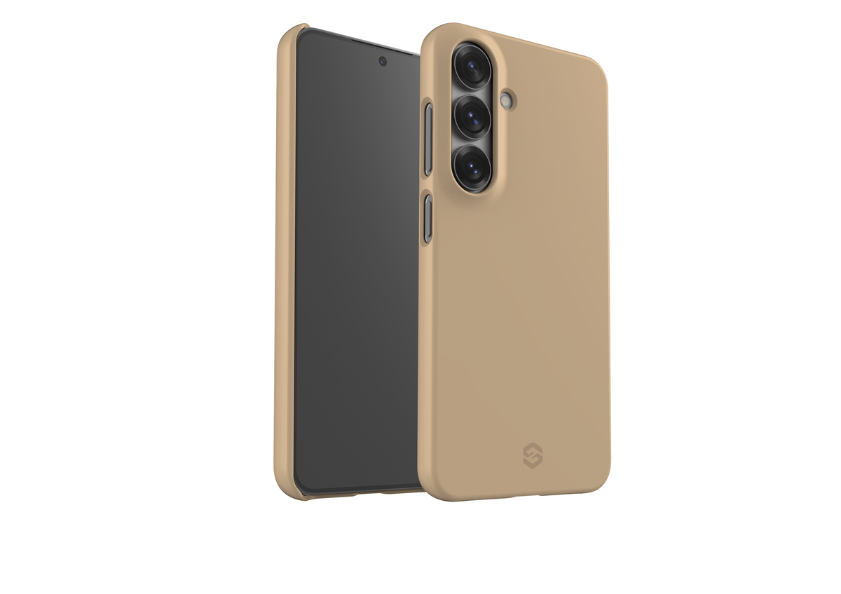 Basic Brown Snap Case in Gloss - Samsung Galaxy S25 Series
