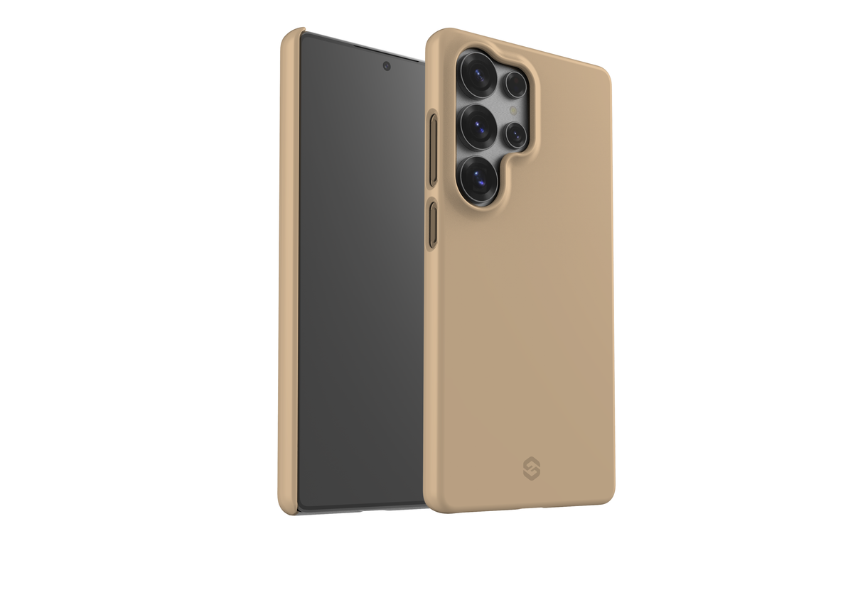 Basic Brown Snap Case in Gloss - Samsung Galaxy S25 Series