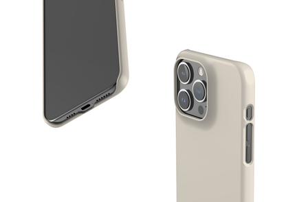Frosty White Snap Case in Gloss - iPhone 15 Series