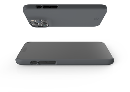 Stormy Grey Snap Case in Gloss - iPhone 15 Series
