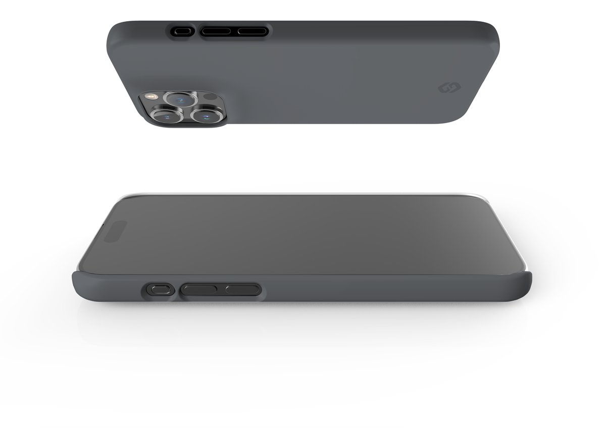 Stormy Grey Snap Case in Gloss - iPhone 15 Series