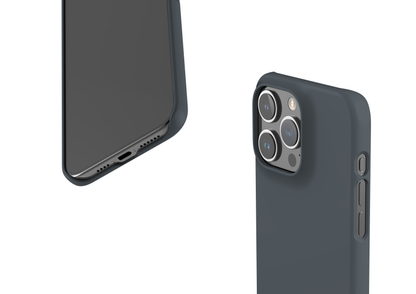 Stormy Grey Snap Case in Gloss - iPhone 15 Series