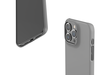 Stormy Grey Snap Case in Gloss - iPhone 15 Series