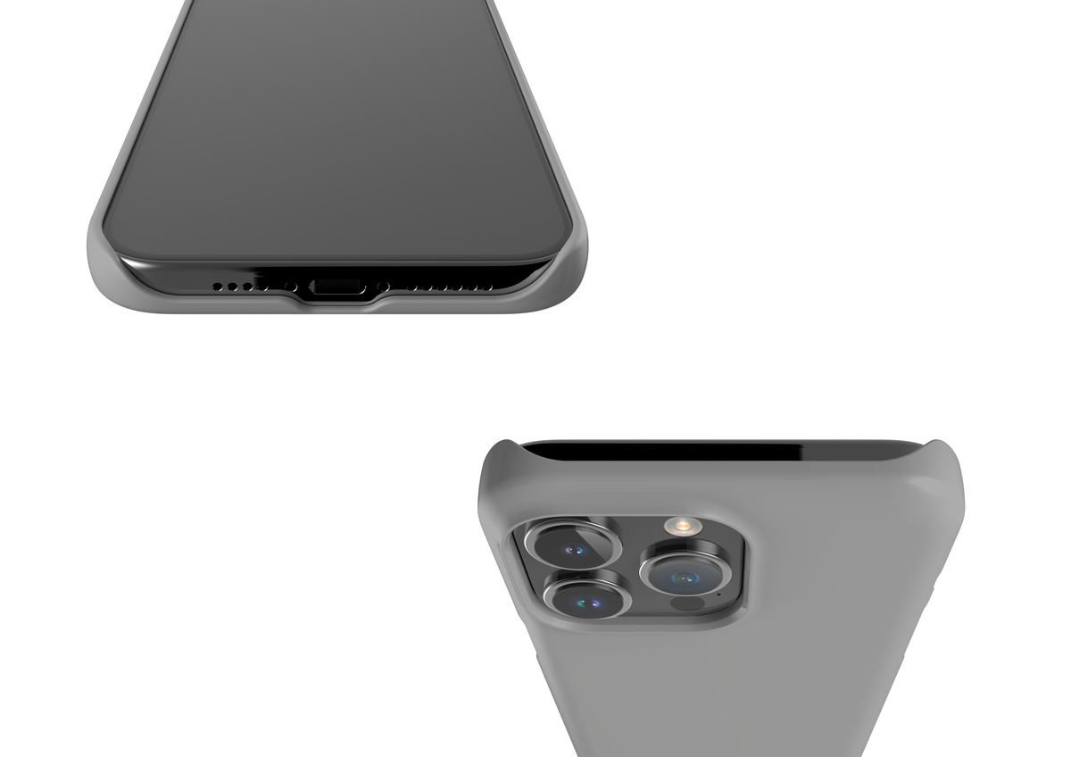 Stormy Grey Snap Case in Gloss - iPhone 15 Series