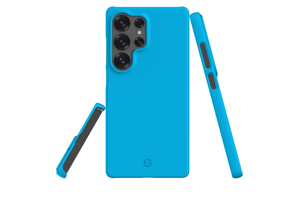 Blissful Blue Snap Case in Gloss - Samsung Galaxy S25 Series