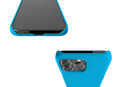 Blissful Blue Snap Case in Gloss - iPhone 15 Series