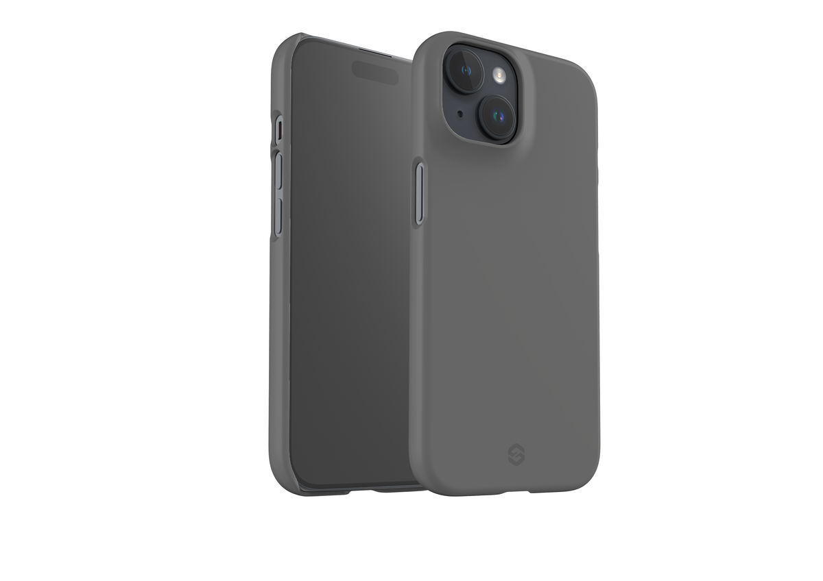 Stormy Grey Snap Case in Gloss - iPhone 15 Series