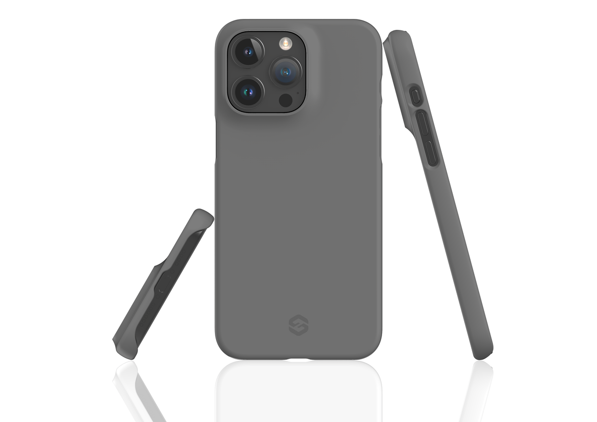 Stormy Grey Snap Case in Gloss - iPhone 15 Series