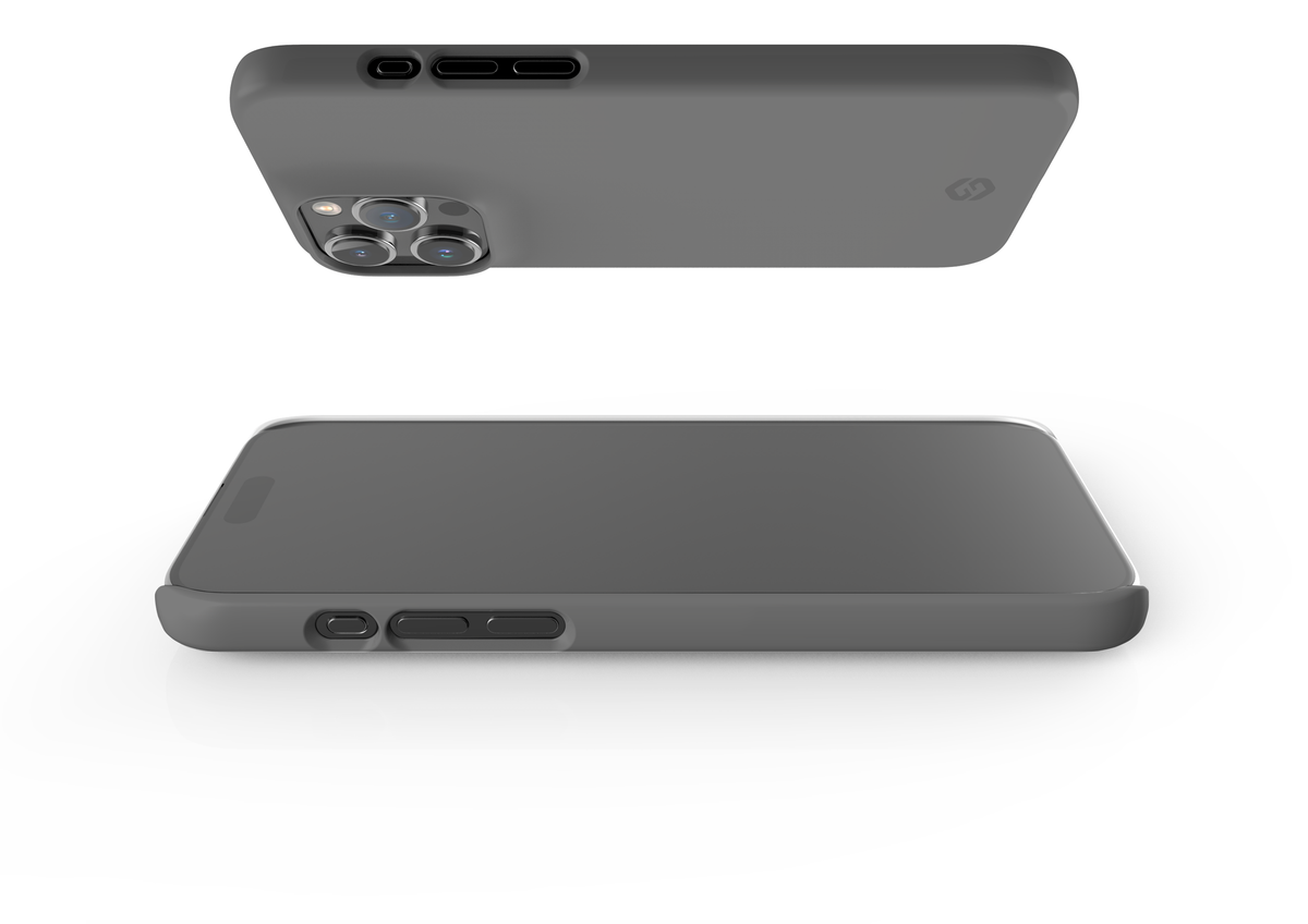 Stormy Grey Snap Case in Gloss - iPhone 15 Series