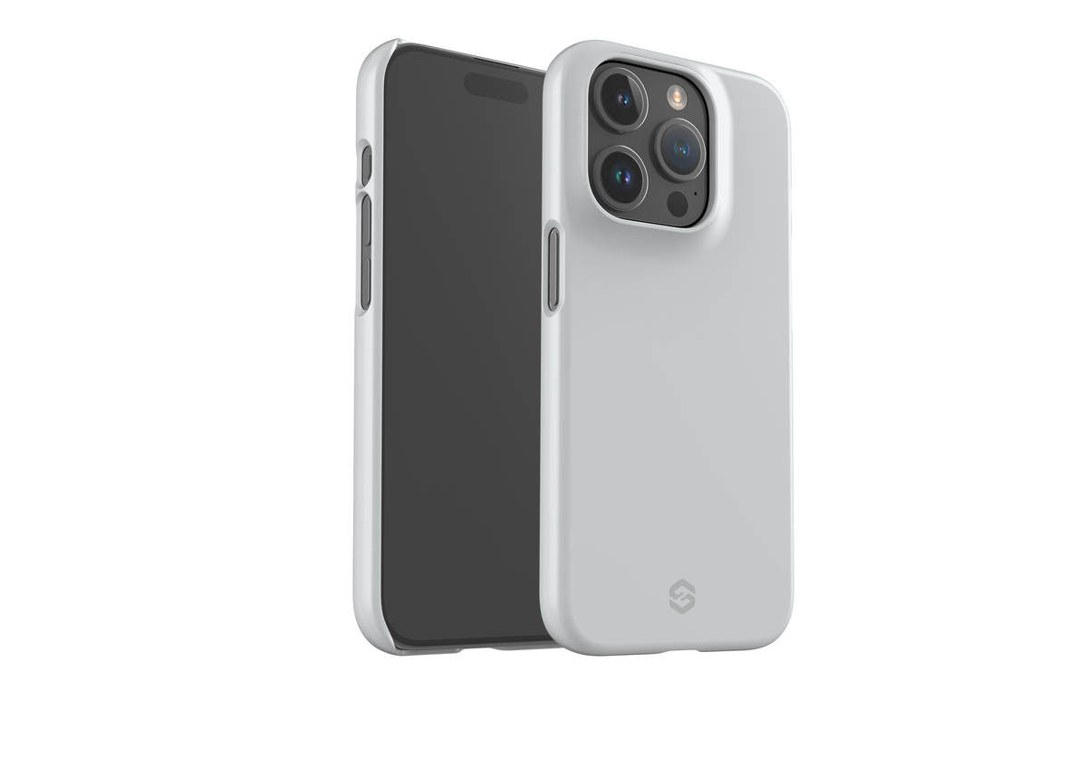 Frosty White Snap Case in Gloss - iPhone 15 Series