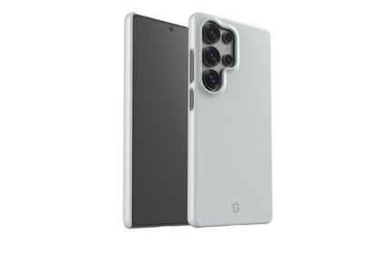 Frosty White Snap Case in Gloss - Samsung Galaxy S25 Series