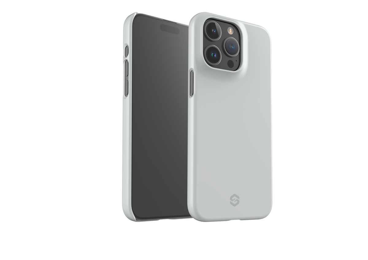 Frosty White Snap Case in Gloss - iPhone 15 Series
