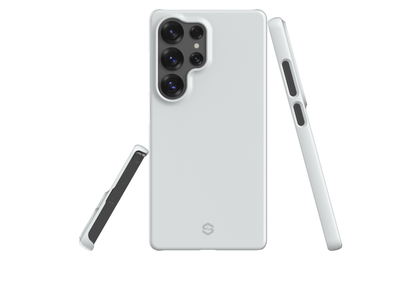 Frosty White Snap Case in Gloss - Samsung Galaxy S25 Series