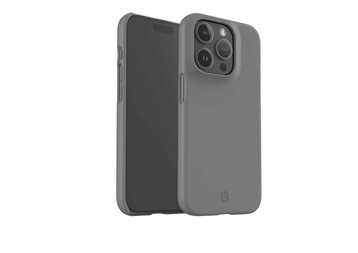 Stormy Grey Snap Case in Gloss - iPhone 15 Series