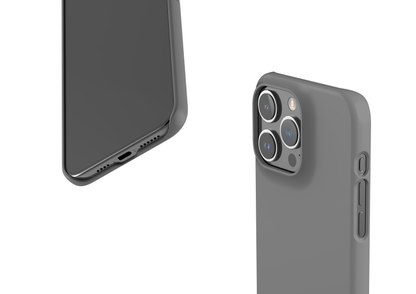 Stormy Grey Snap Case in Gloss - iPhone 15 Series