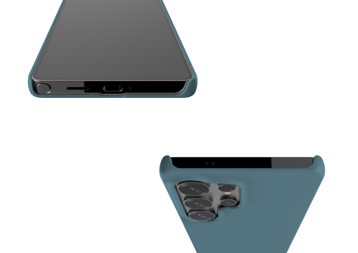 Blissful Blue Snap Case in Gloss - Samsung Galaxy S25 Series