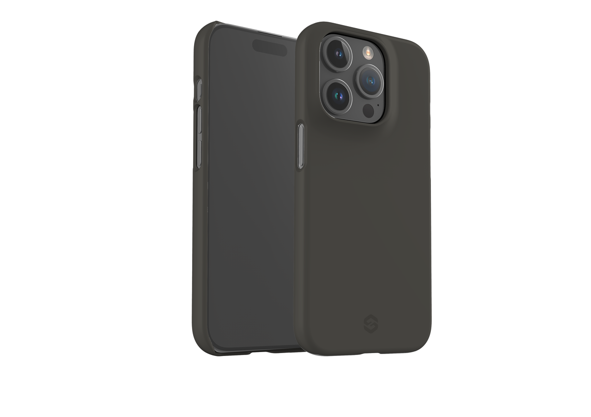Stormy Grey Snap Case in Gloss - iPhone 15 Series